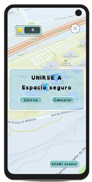 Captura de pantalla de la aplicación InteracTEA